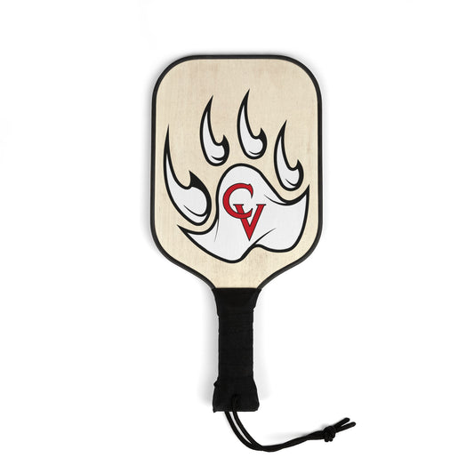 Pickleball Paddle Set — Team CV Bear Paw Logo Pickleball Kit (2 Paddles + Balls)